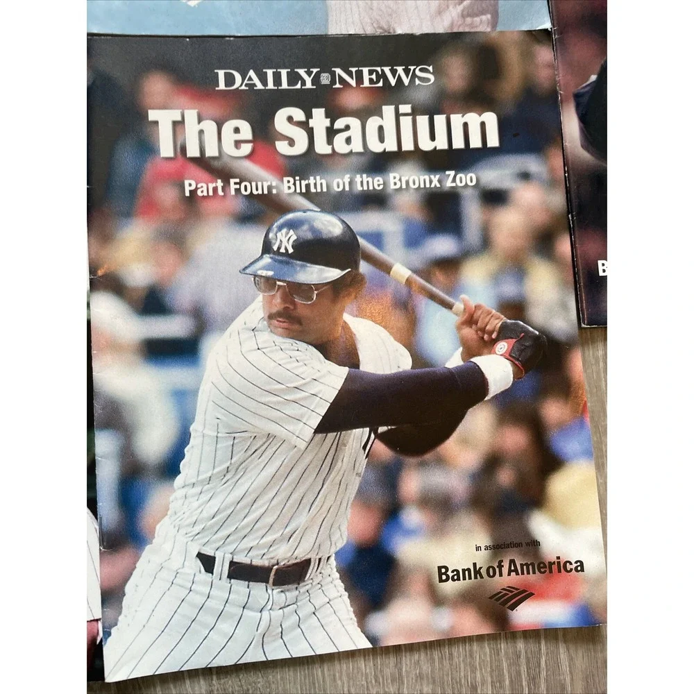 2008 The Daily News The Stadium Part 1-5 Babe DiMaggio Maris Reggie Torre Mantle
